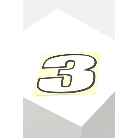 Numeri Adesivi Grandi 15x14 Numero 3
