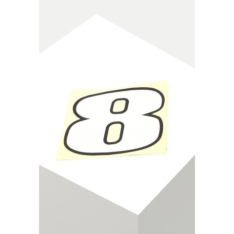 Large adhesive numbers 15x14 number 8
