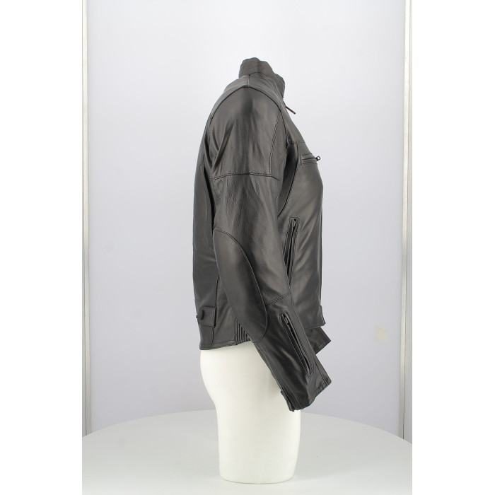 Giacca Donna Pelle Msk Bubu Lady Nero