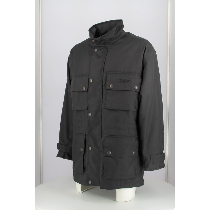 Giacca 3/4 In Cordura Catrol Street Nero