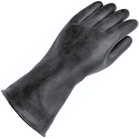 Copriguanto In Latex Held Nero