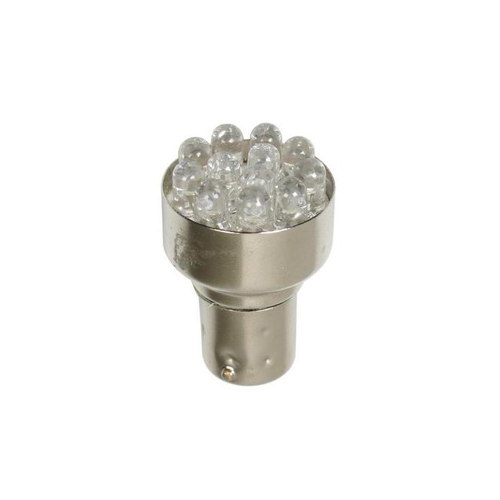 Lampadina Al Led Lampa 12v Bay15d Luce Bianca