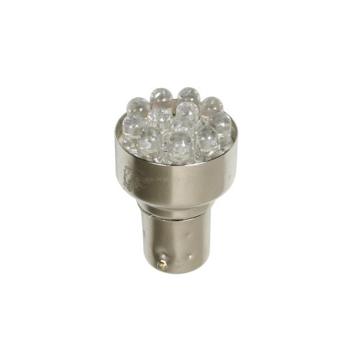 Lampadina Al Led Lampa 12v Bay15d Luce Bianca
