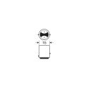 Lampadina Al Led Lampa 12v Bay15d Luce Bianca