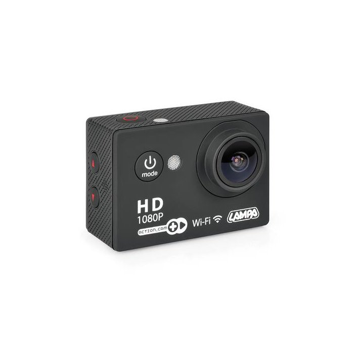 Action-cam Plus Lampa Telecamera Per Sport 1080p Wi-fi + Kit Accessori