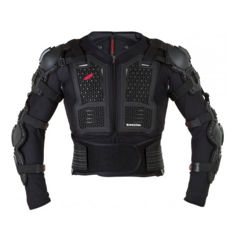 ZA5608_____________003.jpg| PROTEZIONE INTEGRALE ZANDONA STEALTH JACKET X8 NERO