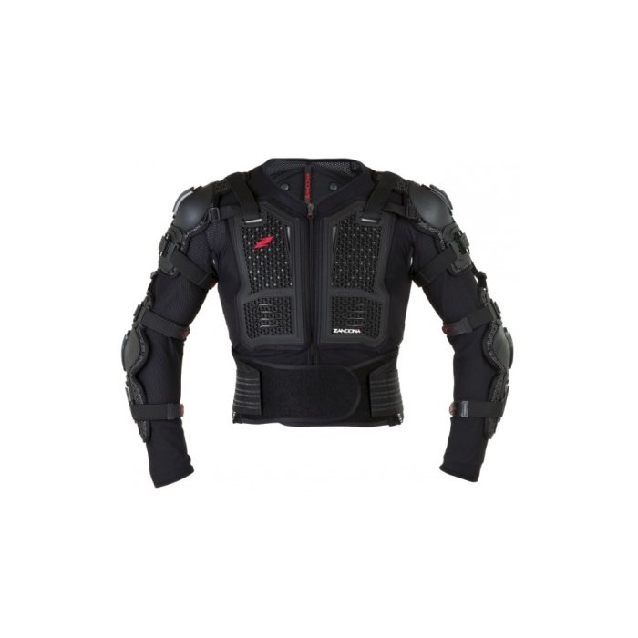 ZA5608_____________003.jpg| PROTEZIONE INTEGRALE ZANDONA STEALTH JACKET X8 NERO