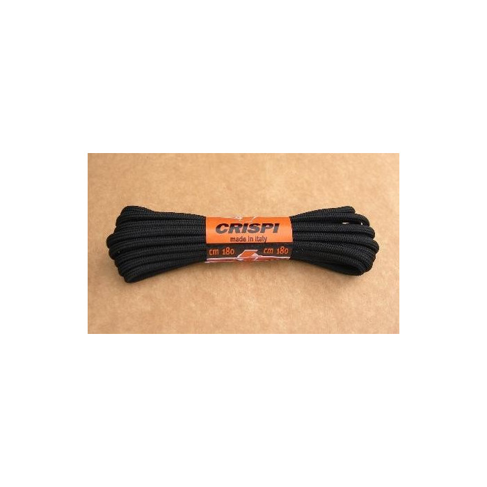 Lacci Per Stivaletti Crispi Neri Cm 180