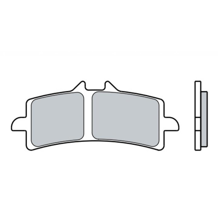 Set Pasticche Brembo 07bb3090 Genuine Parts