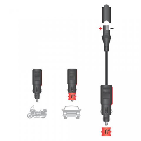 Presa Din Maschio Accendisigari Sae-72 X Accumate/optimate