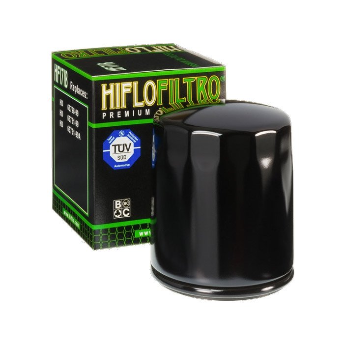Filtro Olio Hiflo Hf171b Harley/buell 00-02 Nero