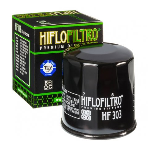 Filtro Olio Hiflo Hf303b Honda Cbr 600 -00 Transalp 600 Nero