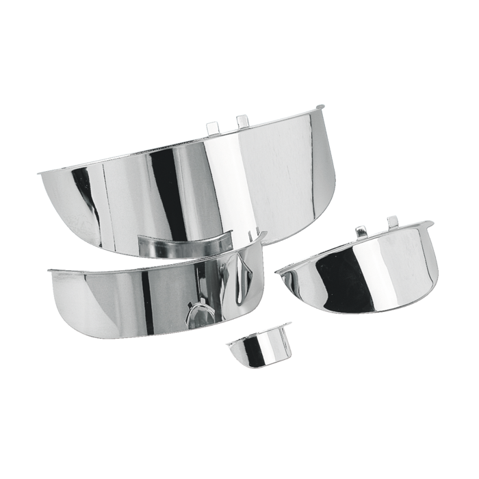 Visierina Per Fanalini Bullet Cromata Zodiac