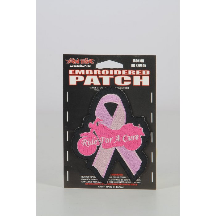 Patch Ricamata Lethal Threat Ride For A Cure