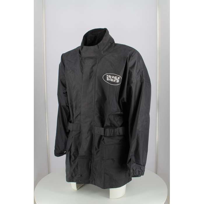 Giacca Antiacqua Ixs Modello Ascona Nero