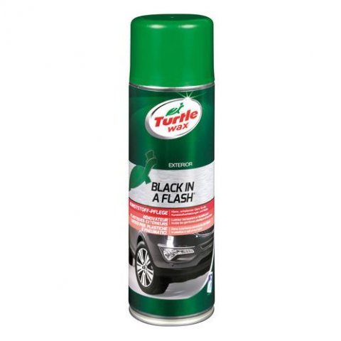 Trattamento Parti In Plastica E Nero Gomme Turtle Wax Ml.500