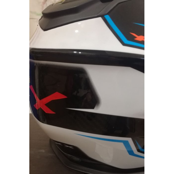 Casco Integrale Nexx X.t1 Carbonio Raptor White Orange