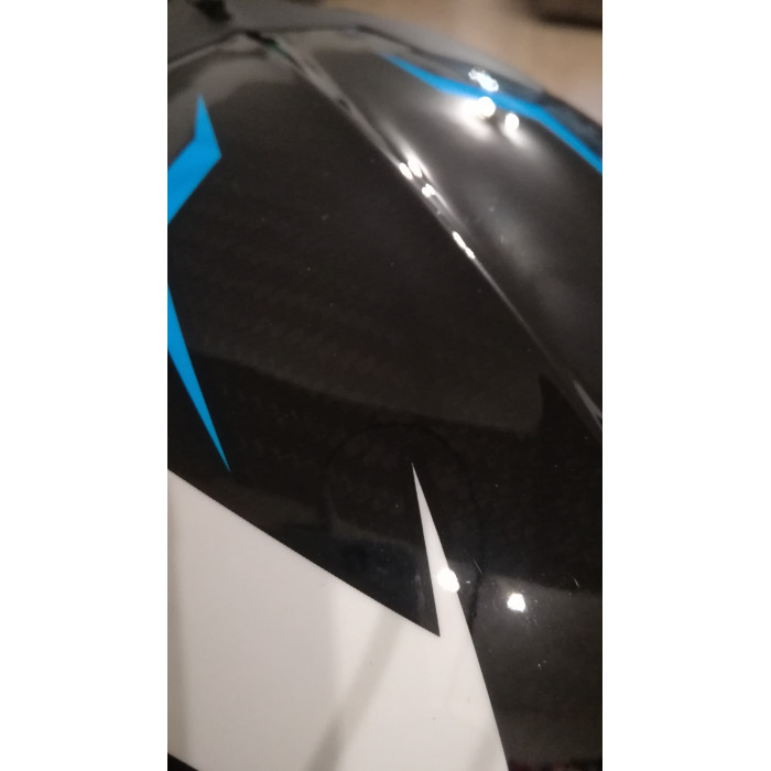 Casco Integrale Nexx X.t1 Carbonio Raptor White Orange