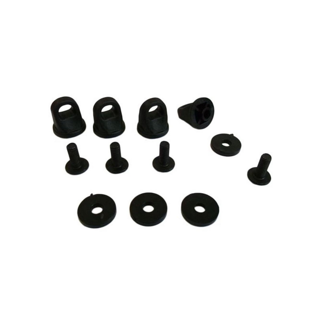 E125 GIVI GIVI KIT 4 ANELLI PER ANCORAGGIO RETE ELASTICA T10N SU VALIGIE TREKKER 