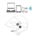 Auricolari Bluetooth Stereo Per Casco Moto Ms Link E2