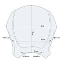 Givi Cupolino Universale Fume' Cod. 140s