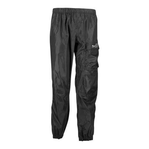 Jollisport Pantalones impermeables Romeo con cremallera negra