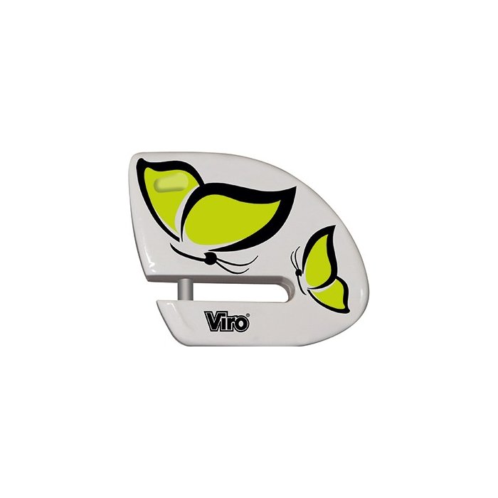 Blocca Disco Viro Shark  5.5 Mm Grafica Farfalla