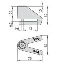 Blocca Disco Viro New Hardened 6 Mm