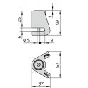 Blocca Disco Viro New Stopper Moto 5,5 Mm