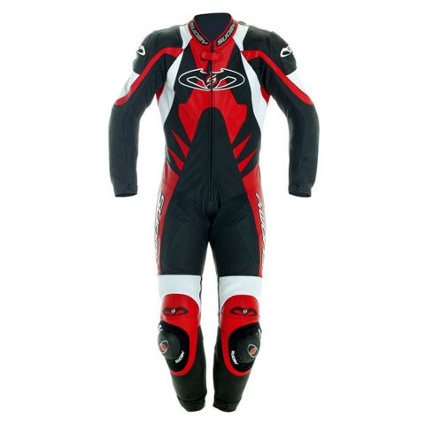 One-piece racing suit Suomy with red slider Fant