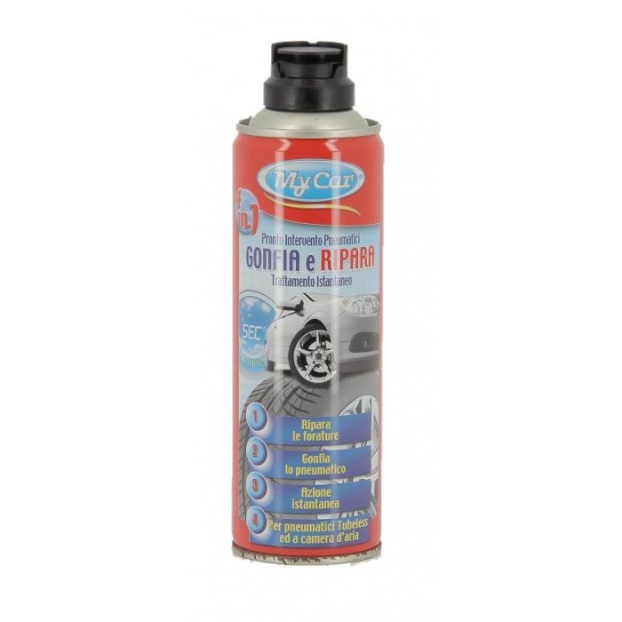 Ripara E Gonfia Mycar 300 Ml Anche Per Tubeless