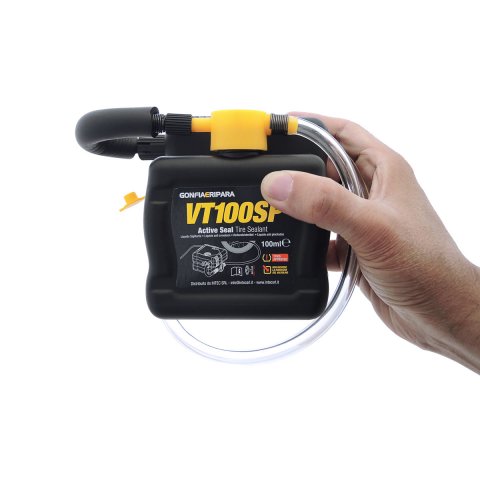 Kit Riparazione Gomme Vt100 Con Compressore E Europe Assistance