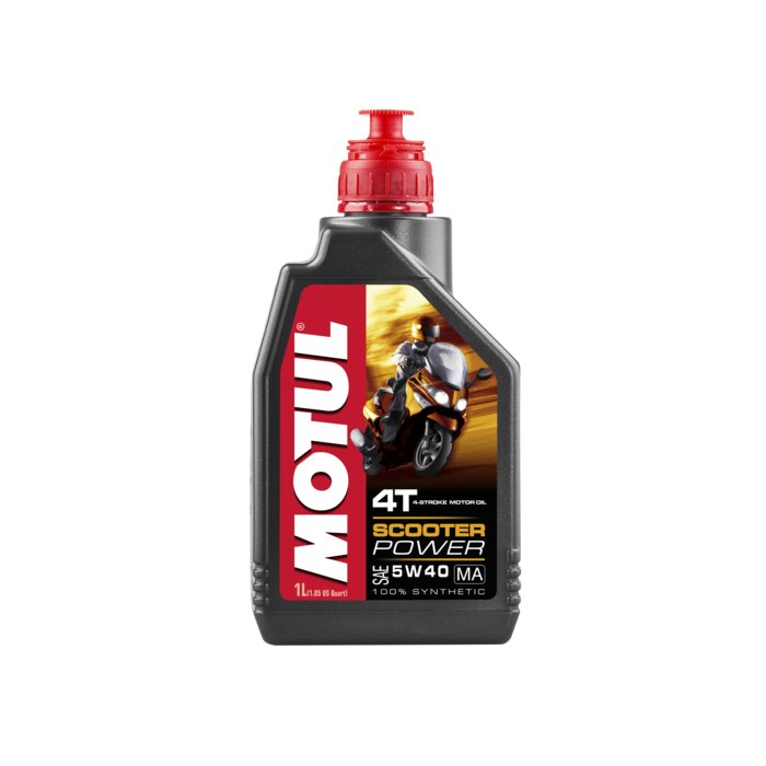 Motul Scooter Power 4t 5w-40 Ma 1l 100%sintetico