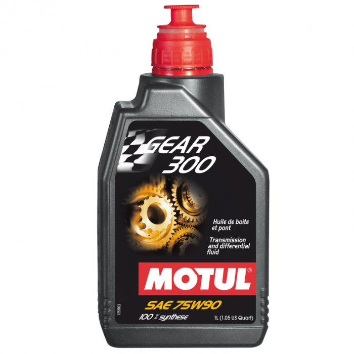 Motul Gear 300 75w-90 1l 100%sintetico Cambi E Differenziali Senza Autob