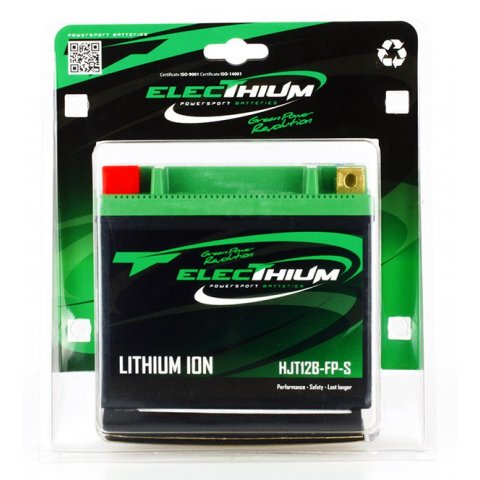 Batteria Litio Electhium Yt12b-bs / Hjt12b-fp-s