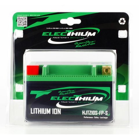 Batteria Litio Electhium Ytz10s-bs / Hjtz10s-fp-s
