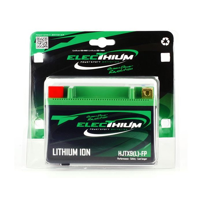 Batteria Litio Electhium Ytx9-bs / Hjtx9(l)-fp