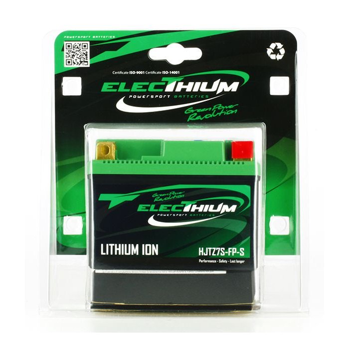 Batteria Litio Electhium Ytz7s-bs / Hjtz7s-fp-s