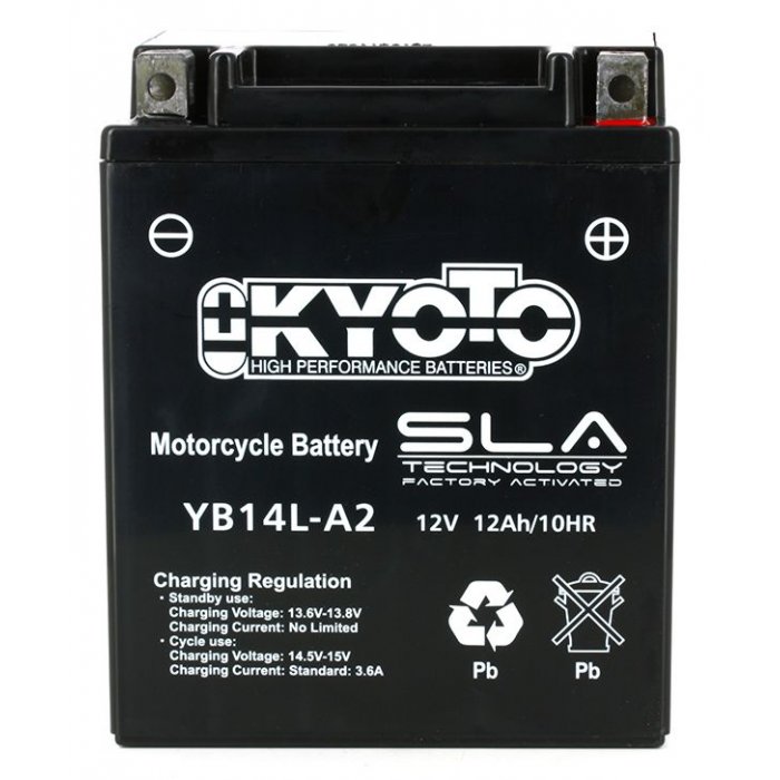 Batteria Moto Kyoto Yb14l-a2 Sla Agm