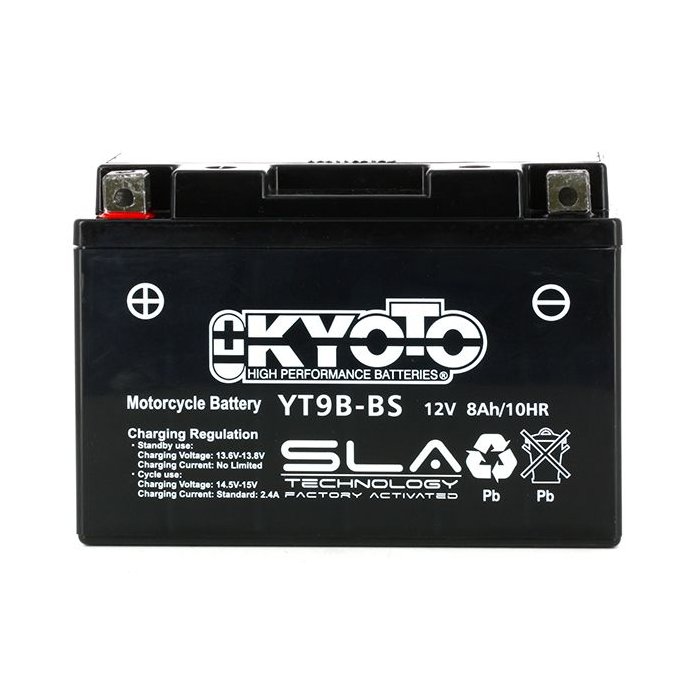 Batteria Moto Kyoto Yt9b-bs - Sla Agm