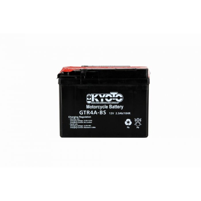 Batteria Moto Kyoto Ytr4a-bs Senza Manut Acido