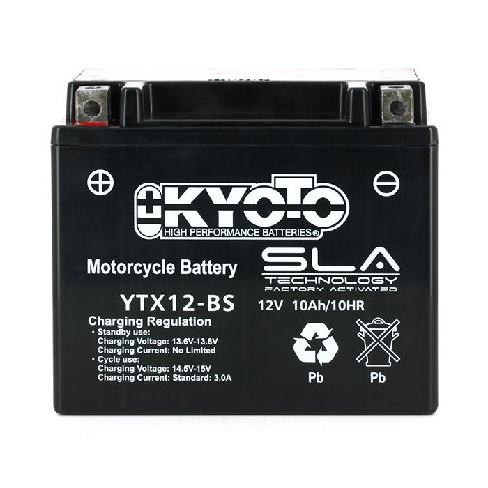 Batteria Moto Kyoto Ytx12-bs - Sla Agm