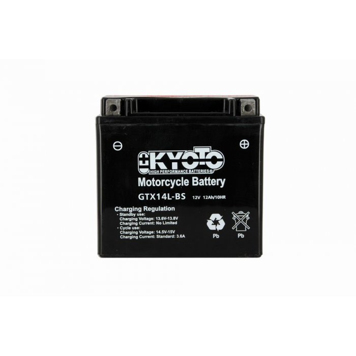 Batteria Moto Kyoto Ytx14l-bs Senza Manut Acido