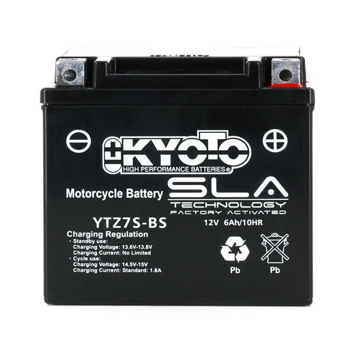 Batteria Moto Kyoto Ytz7s-bs - Sla Agm