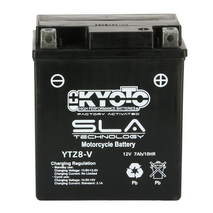 Batteria Moto Kyoto Ytz8-v - Sla Agm