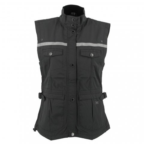 Gilet Donna Estivo Sfiancato Ixs Dalia Nero