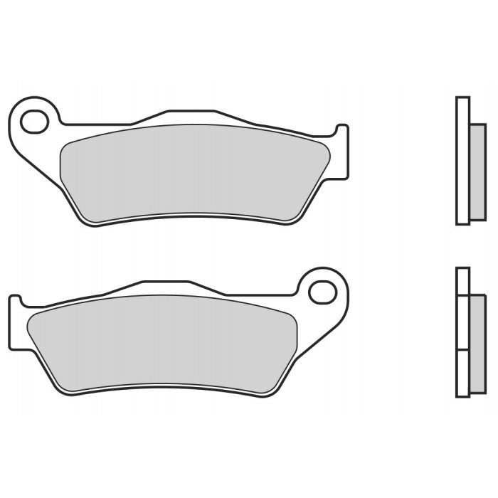 Set Pasticche Brembo 07bb04sd Sint. Off-road Nd