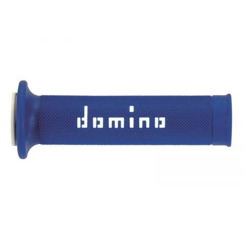 Domino A010 Puños de carretera 120mm Azul Blanco