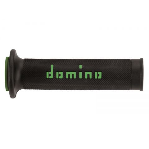 Manopole Domino A010 Stradali 120mm Nero Verde