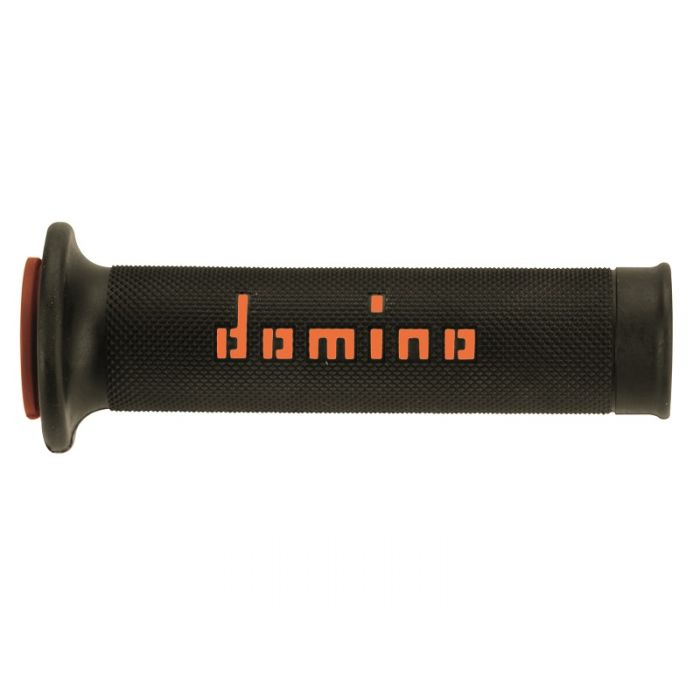 Manopole Domino A010 Stradali 120mm Nero Arancio